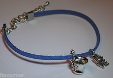  Once Upon A Time bracelet suedine breloque tasse belle love OUAT charm bracelet