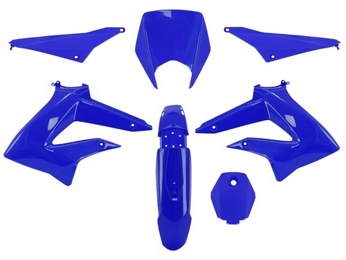 Kit carénages bleu - bleu, derbi