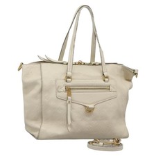 LOUIS VUITTON Monogram Empreinte Lumineuse PM Bag 2way White M93411 Auth yk17816