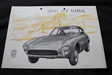 Ghia 1500 GT Elegant E Sportiva Brochure Brochure