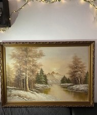 G. Whitman Paysage de montagne