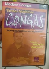 Modern Congas DVD ROBERTO QUINTERO Techniques Latin Percussion Rumba Tumbao 