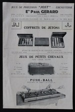 Catalogue Jeux de précisions