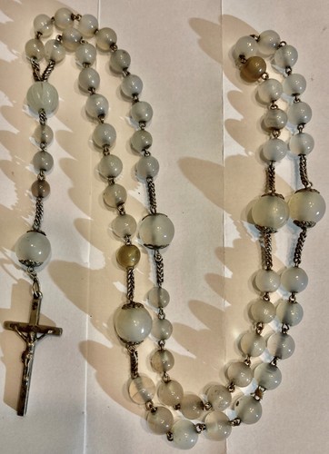 Chapelet argent grosses - chapelet,