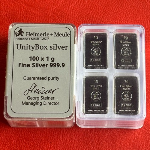Lingot argent en - g, d’argent