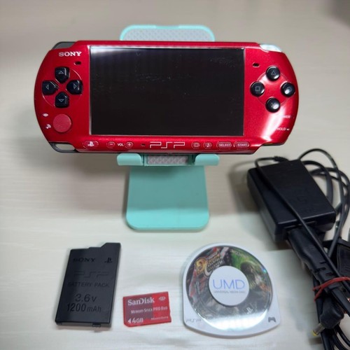 Chargeur sony psp 3000 rouge - chargeur, psp-3000