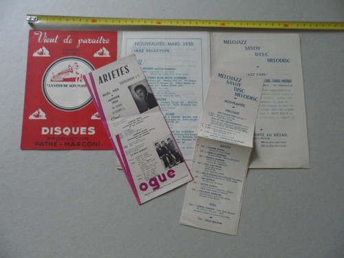 Lot depliant prospectus - depliant,