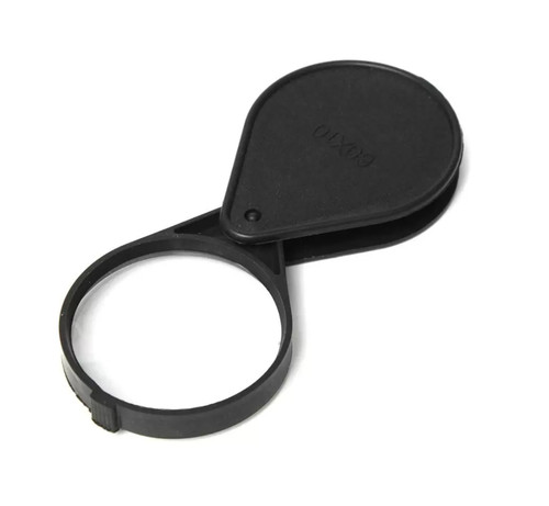Mini loupe pliable 10x 60mm - pliable,