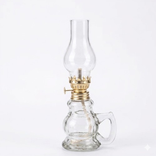Lampe huile vintage en - l’huile,