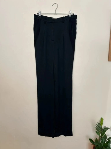 Pantalon tailleur noir