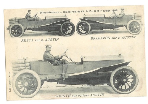 Cpa grand prix automobile - de, l'automobile
