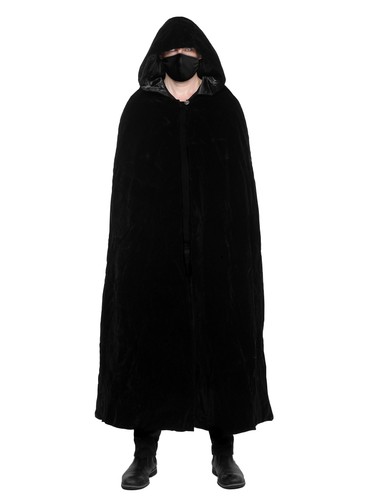 Masque tissu noir - tissu, avec