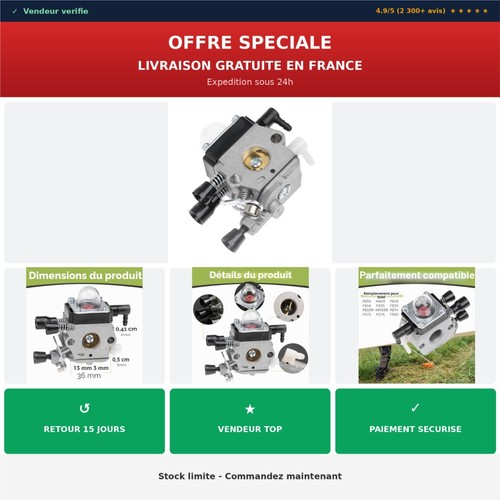 Carburateur stihl hs45 fs38 - carburateur,