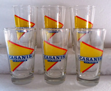 LOT 6 VERRES APERITIF CASANIS