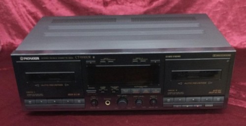 Pioneer w850r dual cassette - ct-w850r,
