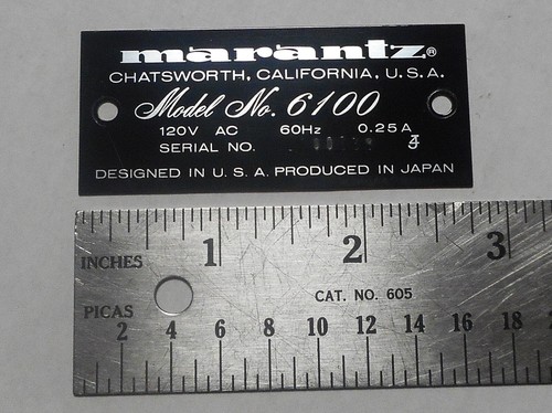 Vintage marantz aluminum - vintage,