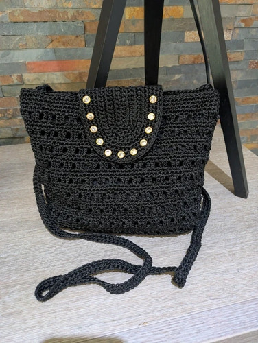 Sac bandoulière crochet - , au