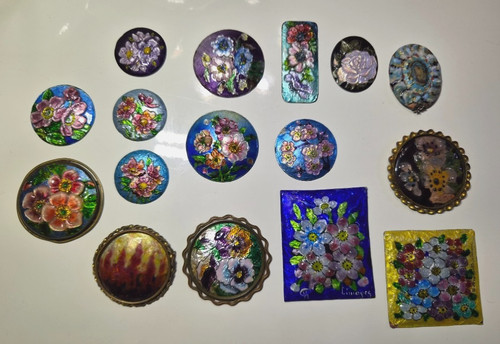 Ensemble petites plaques - 16,