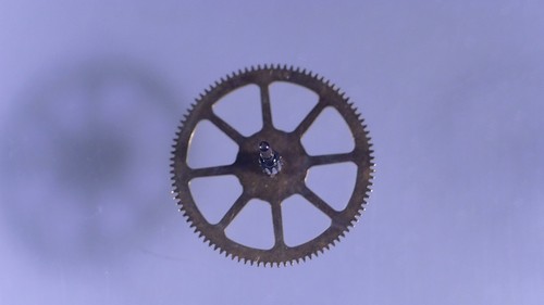 Roue seconde centre pour - de,
