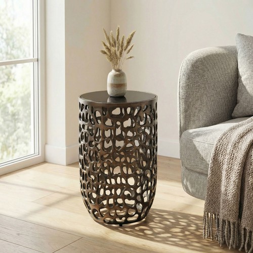 Table appoint 30cm noire - 30cm,