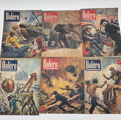 Lot magazines boléro 1950 - magazines,