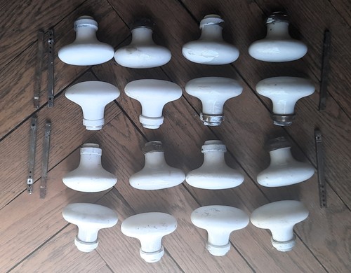 Boutons porte ovoïdes - 16,