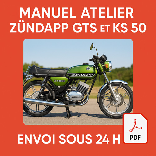 Manuel atelier zundapp gts - manuel,
