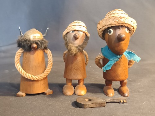 Figurines viking troll teck - viking,