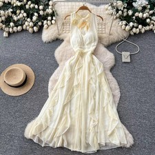 Robe Longue À Carreaux Avec