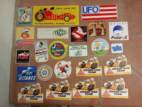 Lot autocollants - lot, 23