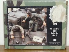 VERLINDEN 1/35 "Bailing Out" US Tank Crew WW II 2 Figures 1573 Set 1