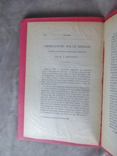 OBSERVATIONS SUR LE MARIAGE