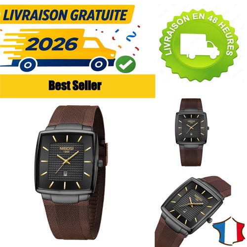Montre homme nibosi quartz - homme,