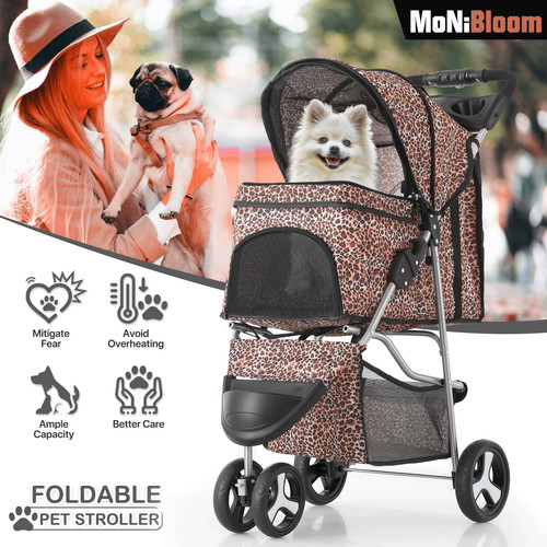 Portable pet dog stroller - pet,