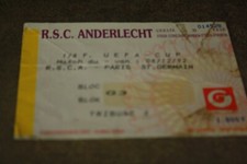 Ticket  )) ANDERLECHT V PSG  -
