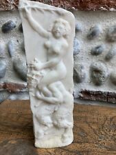 Very Beautiful Erotic Wildlife Sculpture Marble 1895 Carved Ancient Art Curiosity XIX