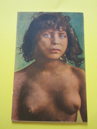 Cpa femme seins nus - cpa,