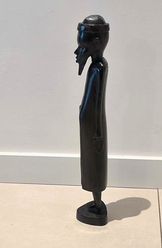 Rare sculpture ébène massif - rare,