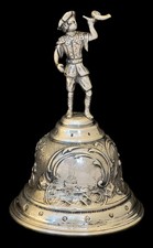 Sublime CLOCHE DE TABLE ARGENT