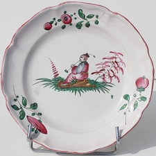 DECOR AU CHINOIS - ASSIETTE