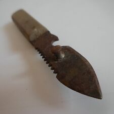 Kitchen utensil box opener knife metal steel wood design 20th century France N5160