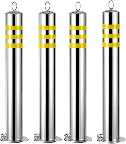 Borne parking amovible acier - borne,