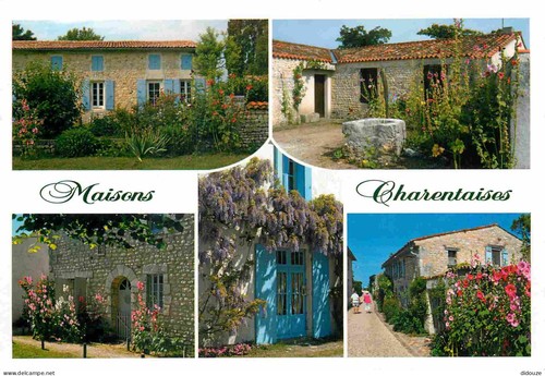 Carte postale charente - carte,