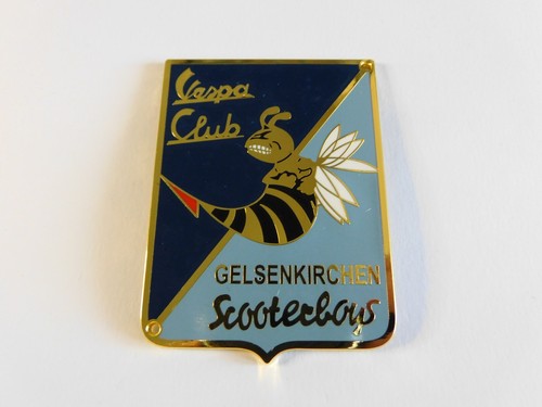 Vintage vespa scooter - vintage, club