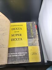 RARE FORDSON DEXTA AND SUPER DEXTA 1957 PARTS LIST