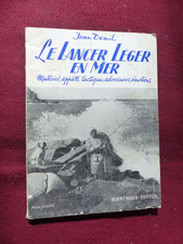 livre pêche : LE LANCER LEGER EN MER / JEAN DEMIL / 1963