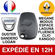 Coque Clé Boitier Vierge Compatible Clio 3 Renault Megane Dacia Sandero Logan