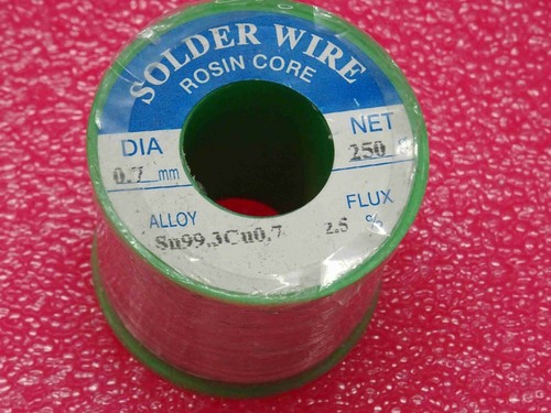 Bobine 250gr soudure 0 - 250gr:,