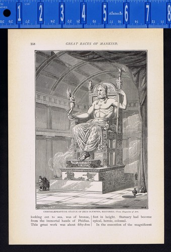 Chryselephantine statue - chryselephantine, of