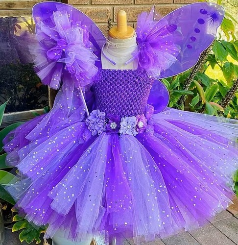 Déguisement robe violette